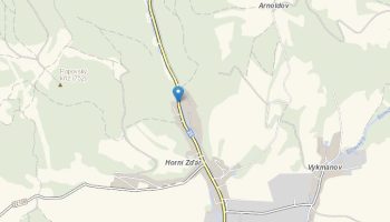 mapa_most_Horni_Zdar