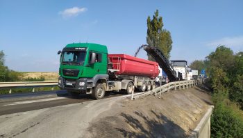 Předměřice - Lochenice, oprava silnice