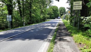 Oprava silnice mezi obcemi Střítež a Rakovec 1