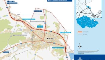 Postup prací na obchvatu Krnova 3