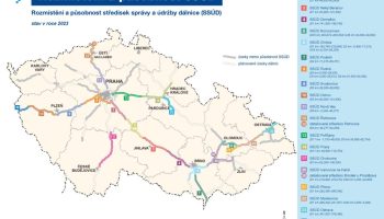 Aktuální rozmístění SSÚD