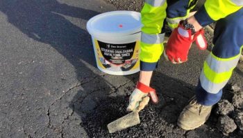 Opravy výtluků za měsíc únor 4