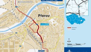 Stavbu průtahu v Přerově od května doprovodí uzavírky 4