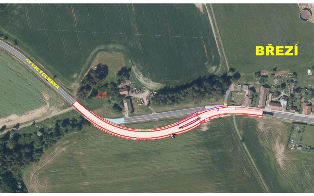 Silnice I/26 u Březí změní podobu