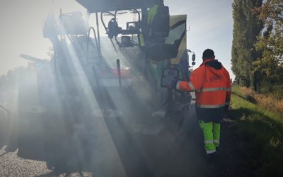 Velkoplošné výspravy povrchu na sil. I/38 u Luštěnic