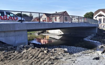 Dokončujeme most v Počaplech na silnici I/19