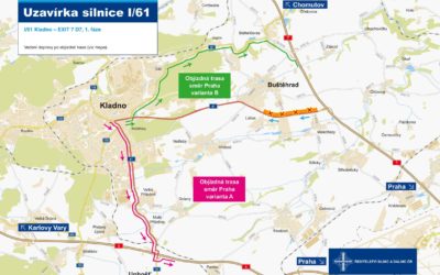 I/61 Kladno – exit 7 D7 II. etapa a D7 MÚK Exit 7 LS+PS – oprava povrchu a odvodnění