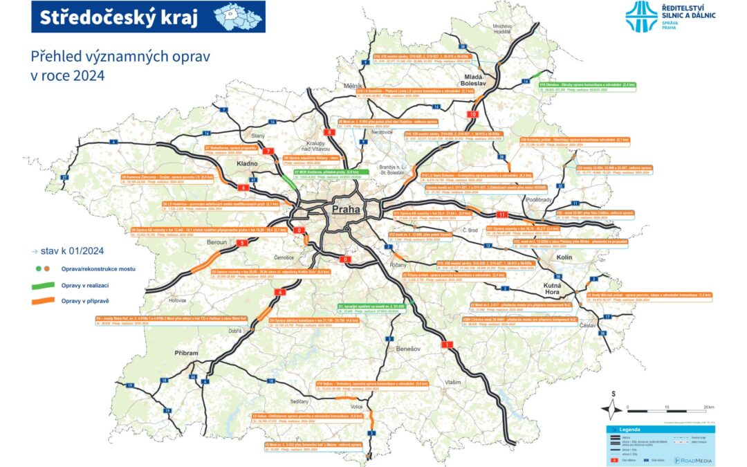 P Ehled V Znamn Ch Oprav V Roce 2024 Editelstv Silnic A D Lnic S P   Rsd Mapa Oprav 2024 Sprava Praha 1 1080x675 