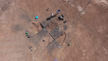 Archeologický výzkum v trase D6 Krupá