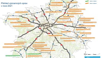akce připravené provozním úsekem Správy Praha ŘSD