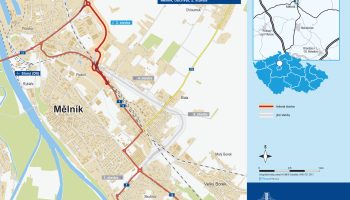 Obchvat Mělníka stavba 2