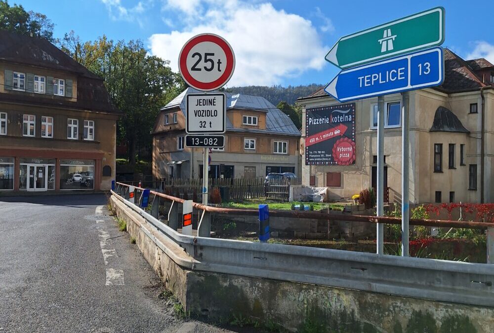 V Jílovém postavíme provizorní most