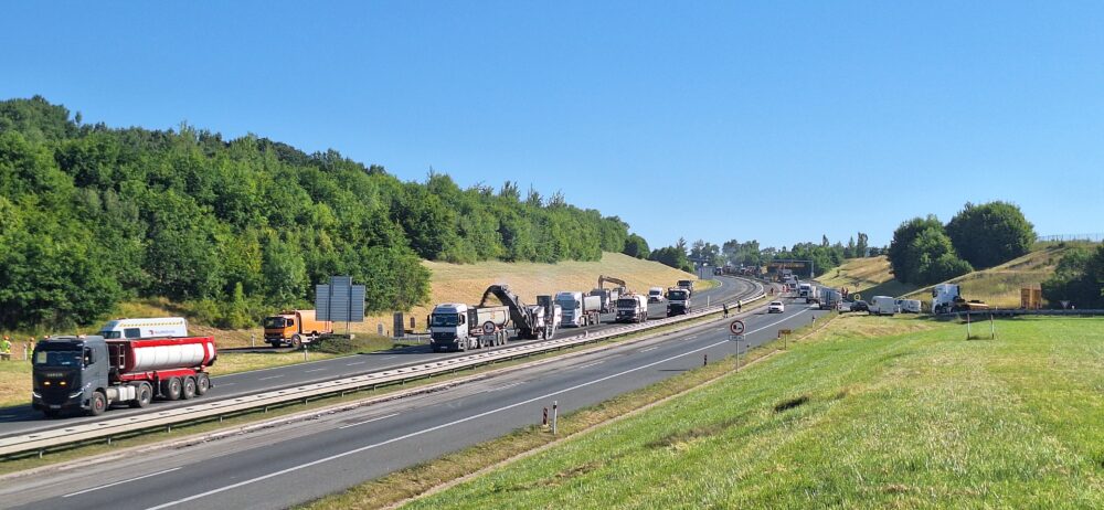 ŘSD opravuje 14kilometrový úsek dálnice D8, na týden zavře i dva tunely