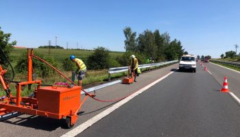 udržba svodidel a krajnic